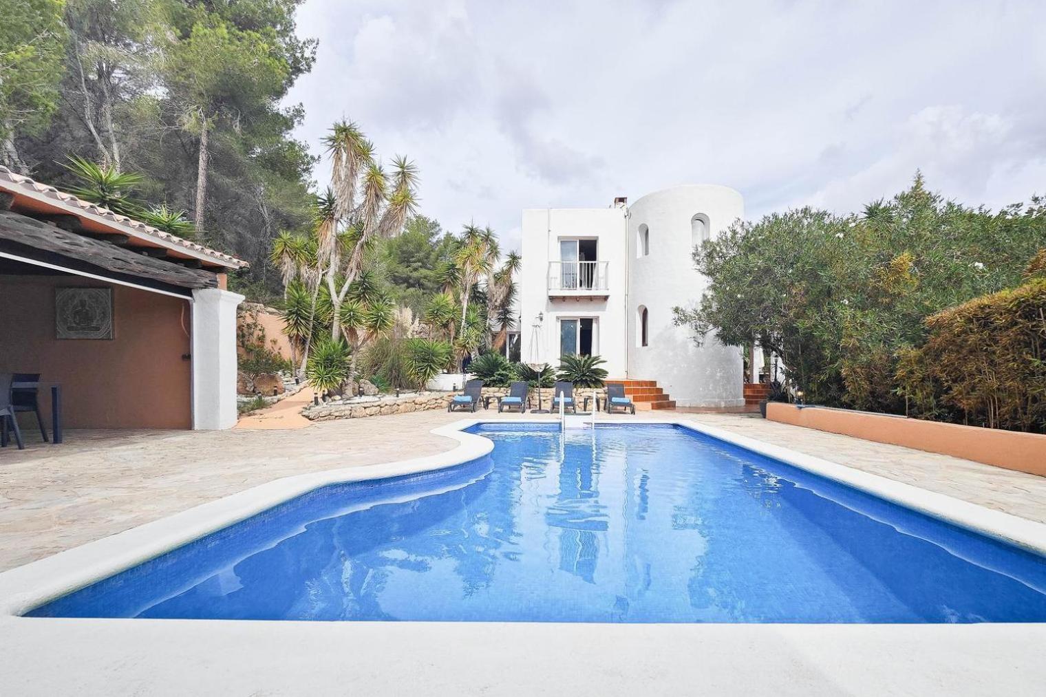 Villa Mercedes Cala Llonga  Bagian luar foto